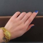 نیم-ست-زنانه-نقره-طلا (5) سرویس نقره طرح فرخنده زنانه دست ساز - کد 7281 - تصویر 7