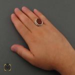 انگشتر-عقیق-خطی-مردانه-یمن (3) جواهرات جواهرمال