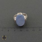 انگشتر عقیق کبود یمن