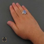 انگشتر عقیق کبود یمن