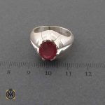 انگشتر یاقوت سرخ مردانه