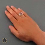 انگشتر یاقوت سرخ مردانه