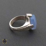 انگشتر عقیق کبود یمن