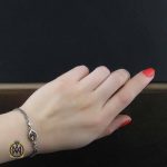 دستبند نقره زنانه (3) جواهرمال دستبند