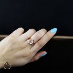 انگشتر دُر نجف نقره زنانه