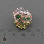 انگشتر چند جواهر زنانه