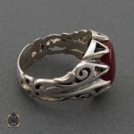 انگشتر-عقیق-مردانه (2) انگشنر نقره مردانه