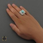 انگشتر فیروزه نیشابوری اصل