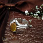 انگشتر کهربا بولونی