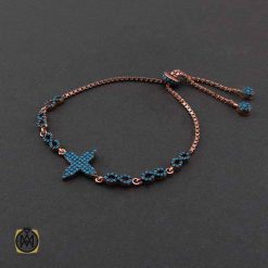 دستبند-نقره-زنانه (2) دستبند نقره زنانه ررزگلد
