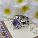 انگشتر-آمتیست-مردانه-اصل (1) انگشتر آمتیست مردانه اصل