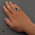 انگشتر-آمتیست-مردانه-اصل (3) انگشتر آمتیست مردانه