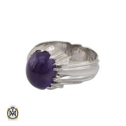 انگشتر-آمیست-مردانه-اصل (2) انگشتر آمتیست مردانه اصل