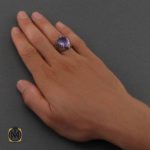 انگشتر آمتیست مردانه