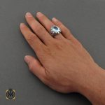 انگشتر-توپاز-آبی-مردانه (4) انگشتر توپاز آبی مردانه