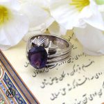 انگشتر-جدید-آمتیست-مردانه (1) انگشتر جدید مردانه اصل