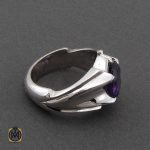 انگشتر دست ساز نقره مردانه