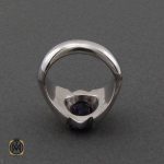 انگشتر دست ساز نقره مردانه