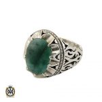 انگشتر-زمرد-اصل-مردانه (2) انگشتر زمرد اصل مردانه