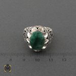 انگشتر-زمرد-دست-ساز-نقره (1) جواهرات زمرد اصل