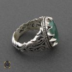 انگشتر-زمرد-دست-ساز-نقره (2) جواهرات زمرد اصل