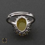 انگشتر عقیق زرد