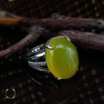 انگشتر عقیق شرف الشمس زنانه