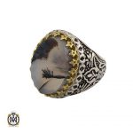 انگشتر-عقیق-شجر-مردانه (2) انگشتر عقیق شجر مردانه