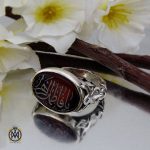 انگشتر-عقیق-مردانه (1) انگشتر یا فاطمه الزهرا مردانه