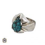 انگشتر فیروزه نیشابوری مردانه