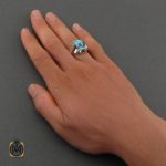 انگشتر فیروزه نیشابوری مردانه