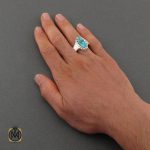 انگشتر فیروزه مردانه