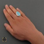 انگشتر-فیروزه-مردانه-نیشابور (3) فیروزه-نیشابوری-اصل