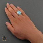 انگشتر-فیروزه-نیشابوری-مردانه (4) انگشتر فیروزه مردانه اصل