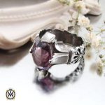 انگشتر آمتیست مردانه اصل