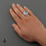 انگشتر-نقره-مردانه (3) انگشتر-فیروزه-مردانه-اصل