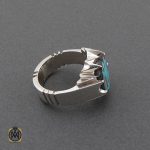 انگشتر فیروزه مردانه نیشابوری