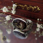 انگشتر عقیق مردانه یا حیدر