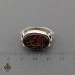 انگشتر عقیق مردانه یا حیدر