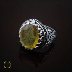 انگشتر-یاقوت-زرد-مردانه (1) انگشتر یاقوت زرد مردانه
