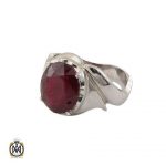 انگشتر یاقوت قرمز مرغوب