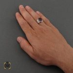 انگشتر یاقوت قرمز دست ساز