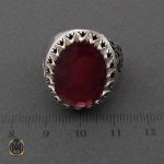 انگشتر یاقوت قرمز برزگ