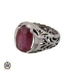 انگشتر یاقوت سرخ خوش رنگ