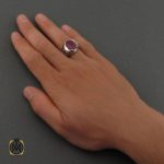 انگشتر یاقوت سرخ خوش رنگ