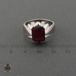 انگشتر یاقوت قرمز آفریقایی