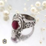 انگشتر یاقوت سرخ مردانه اصل