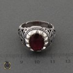 انگشتر یاقوت قرمز مردانه