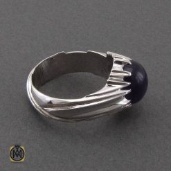 جواهرات-مردانه-نقره-دست-ساز (1) انگشتر آمتیست مردانه اصل