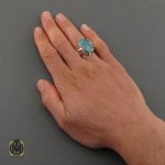 فیروزه-نیشابوری-اصل (3) انگشتر فیروزه مردانه